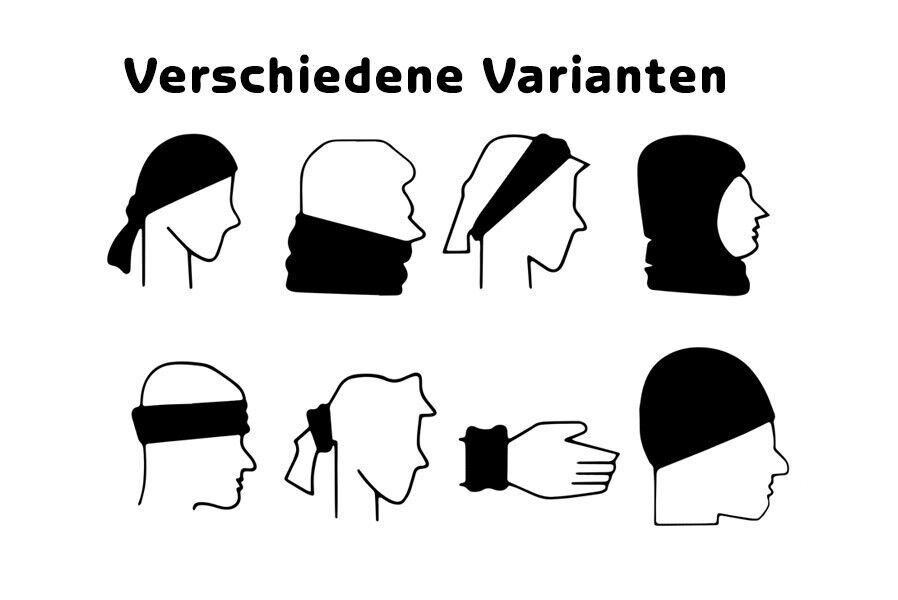 s-l1600fffffJFG2WWIePNZ21 Piratenkopftuch Multifunktionstuch Schlauchtuch für Kinder von 4-12 Jahren Kopftuch Pirat