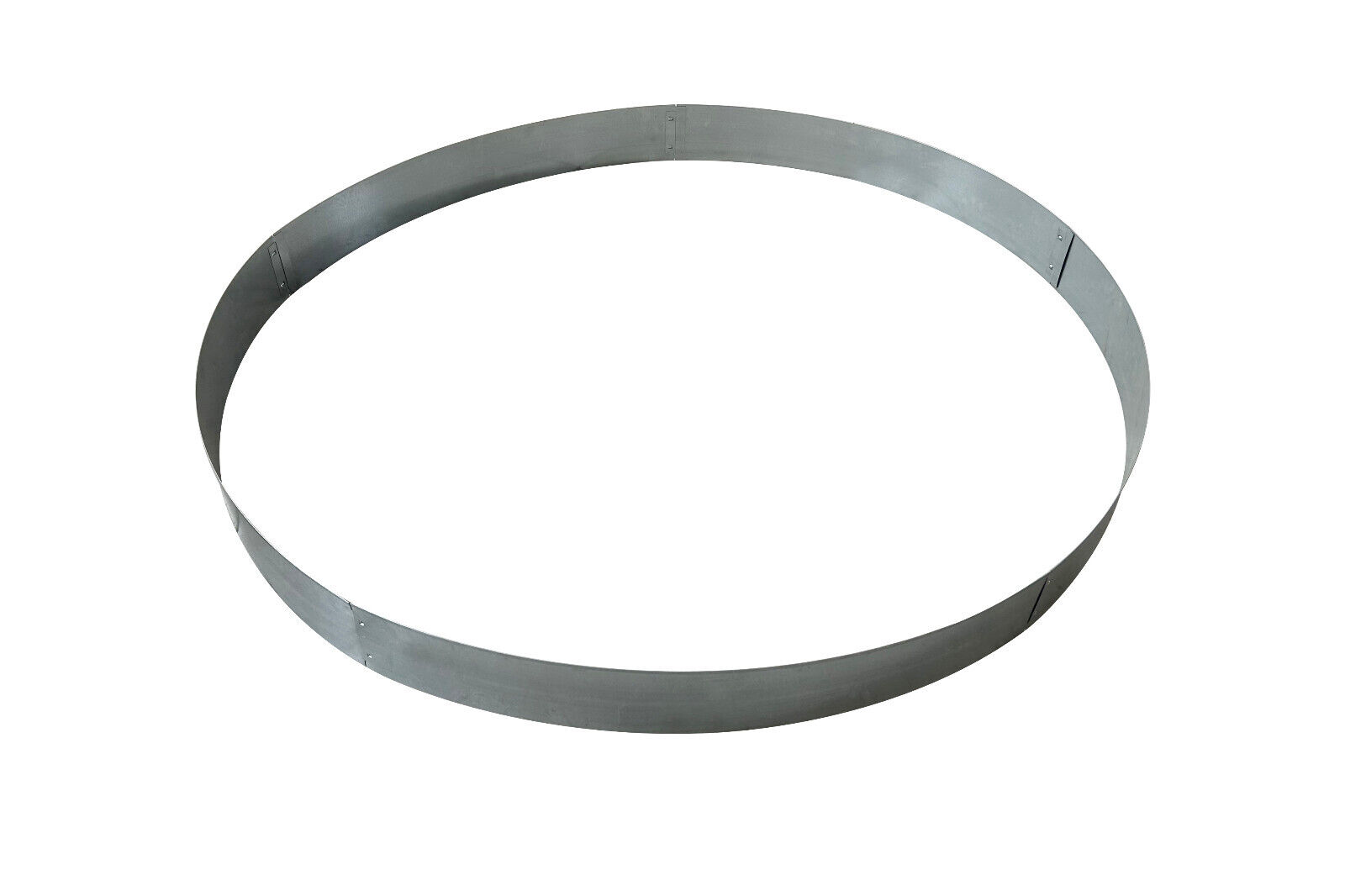 111YGe4RCwI7EJWx Rasenkante Metall verzinkt 500 cm (5x100 cm) Höhe 18 cm Mähkante Beeteinfassung