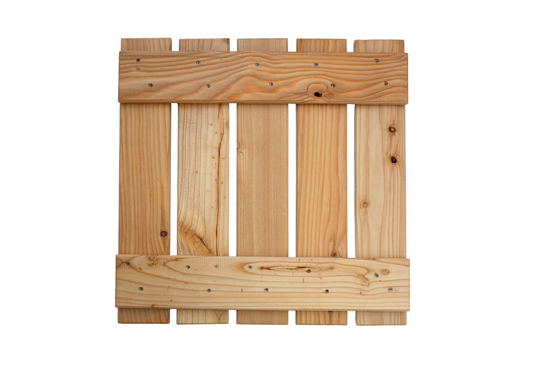 Terrassenfliese aus Lärchenholz 50x50cm Holzfliese Balkonfliese Fliese Lärche 8er Set (1 Karton)