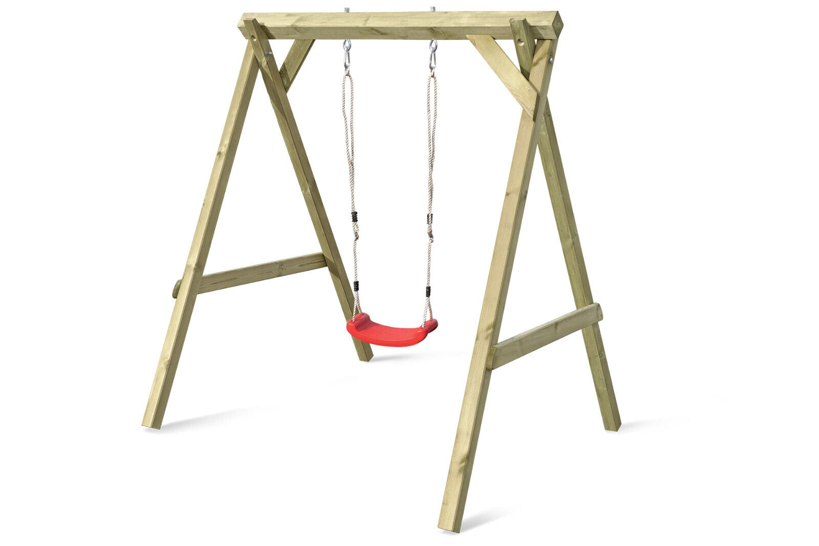 Schaukelgerüst für Kinder aus Holz Premium - Typ 1.1 Einzelschaukel