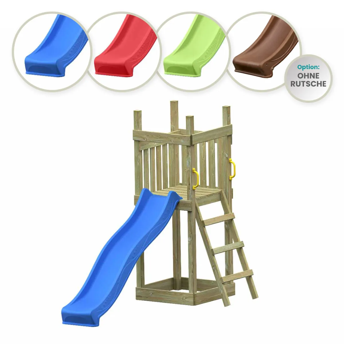 Spielturm Lilly Aktiv mit Rutsche und Leiter